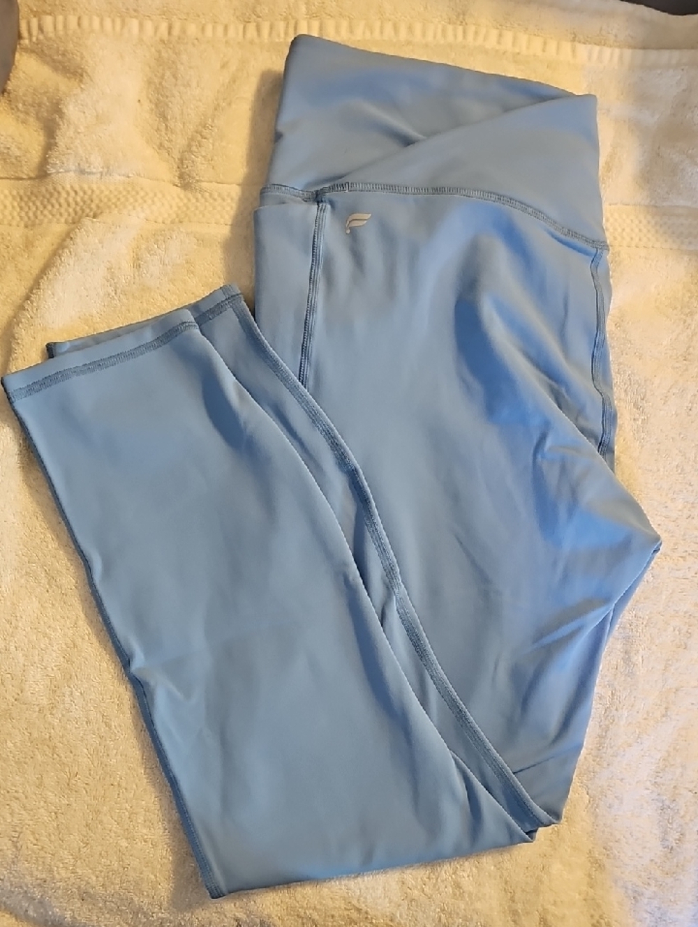 Light Blue High-Waist Leggings